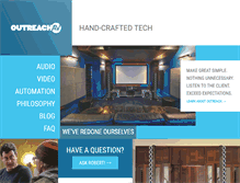 Tablet Screenshot of outreachav.com